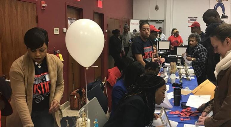 A previous Restorative Justice Expungement Summit in Fulton County, GA